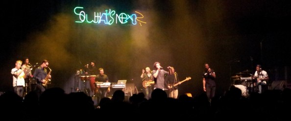 Typhoon op het So What's Next? festival in Muziekgebouw Eindhoven, 01-11-2014.